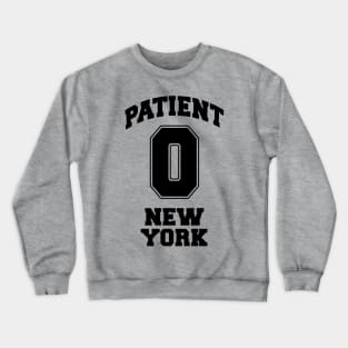 Patient Zero Zombie New York - Black Crewneck Sweatshirt